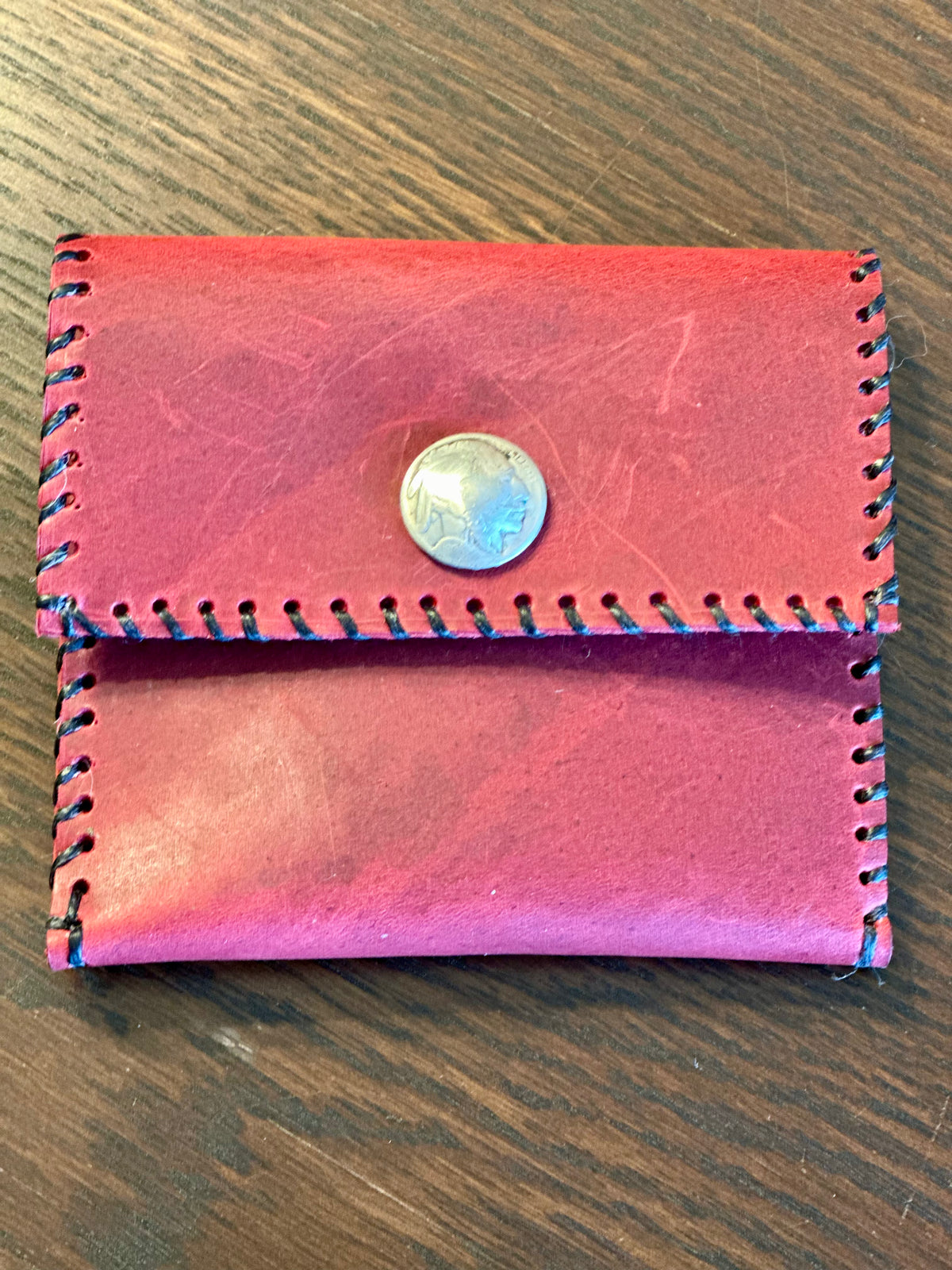 Buffalo Nickel Snap Wallet