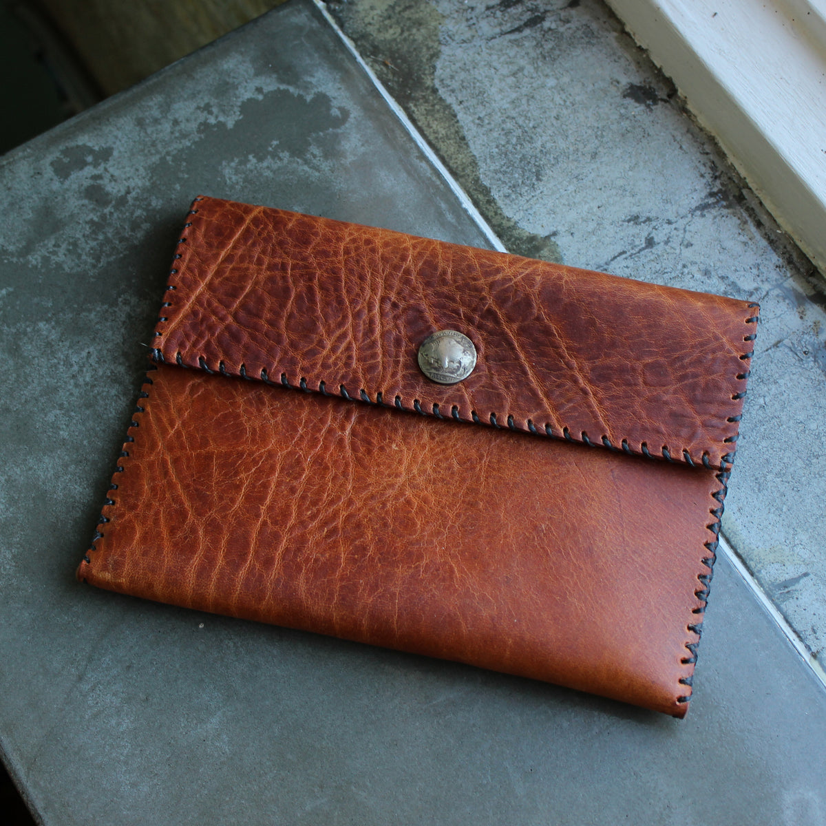 The Buffalo Nickel Snap Clutch