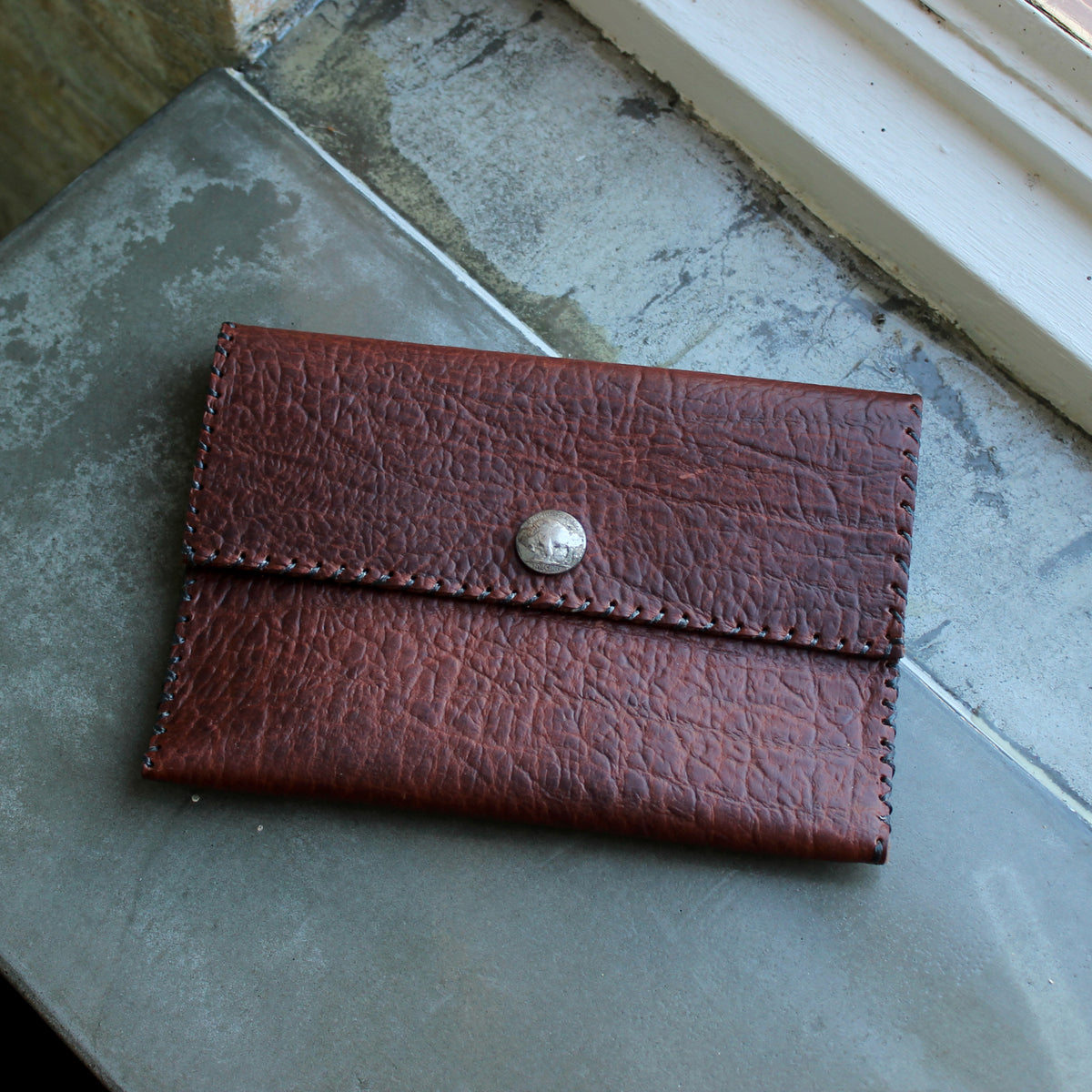 The Buffalo Nickel Snap Clutch