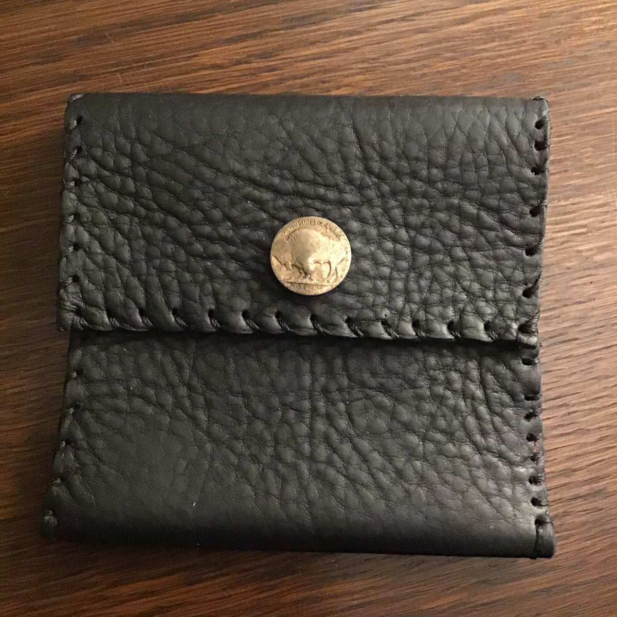 Buffalo Nickel Snap Wallet